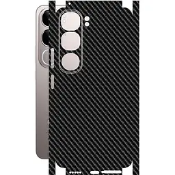 Захисна плівка StatusSKIN для Vivo Y200 Корпус Вініл Карбон чорний