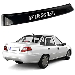 Cпойлер заднього скла козирок для Daewoo Nexia Прилягає до скла 3М скотч Voron Glass