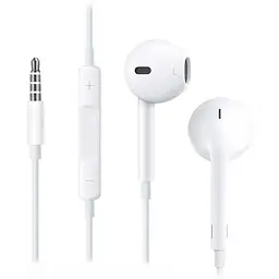 Дротові навушники Hoco M1 for apple, 3.5mm, 1.2m, white