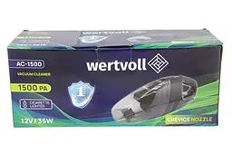 Пилосос автомобільний вакуумний від прикурювача Wertvoll AC-1500 35Вт x 12В - мініатюра 5