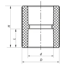 З'єднувальна муфта Koer 63 PPR K0006.Pro KP0008 - мініатюра 2