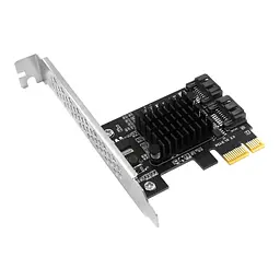 Контролер Dynamode PCI-E to 2 х SATA III (6 Gb/s), 2 ch (PCI-E-2xSATAIII-Marvell) - мініатюра 2