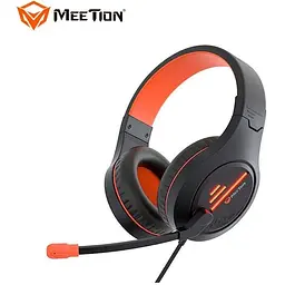 Навушники MeeTion Gaming Backlit MT-HP021 білі з рожевим - мініатюра 2
