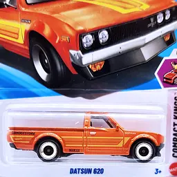 Базова машинка Hot Wheels Compact Kings Datsun 620 червона (5785) JPJ80 - мініатюра 3