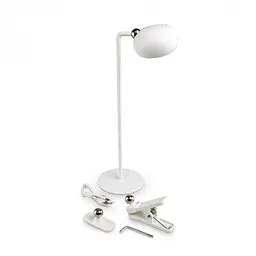 Настільна лампа Videx LED VLE-TF18W 3W 3000-5500K з акумулятором біла (VLE-TF18W) - мініатюра 2