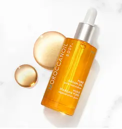 Чиста арганова олія Moroccanoil Pure Argan Oil 50 мл — натуральна олія для волосся, обличчя та тіла