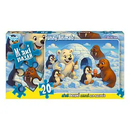 М'які пазли 20 елементів Danko Toys в асортименті