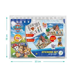 Набір стікерів на пружині "Paw Patrol" DoDo Toys 200750, 8 листів багаторазових стікерів - мініатюра 5