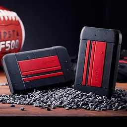 Зовнішній жорсткий диск Apacer AC633 2 TB Power Red X Tough Black [AP2TBAC633R-1] [70261] - мініатюра 4