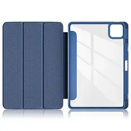 Чохол TPUCristal Pen holder Lenovo Tab M11 Xiaoxin Pad 2024 11 Синій - мініатюра 2