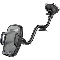 Кріплення для телефонa Borofone BH54 Racer windshield car holder чорний