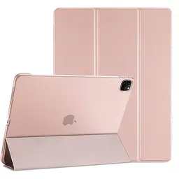 Чохол-книжка BeCover Tri Fold Hard для Apple iPad Pro 12.9 2020/2021/2022 Рожевий (711721)