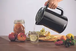 Електрочайник Gorenje 1.7 л подвійні стінки LED дисплей Strix контроль чорний kuh0015391 - мініатюра 4