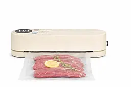 Вакуумний пакувальник Model 8 • Побутовий вакууматор для продуктів і герметичного пакування їжі для кухні, зберігання та заморозки - мініатюра 2