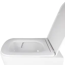 Унітаз підвісний Qtap Crow безобідковий з сідінням Soft-close QT05335171W, Білий - мініатюра 6