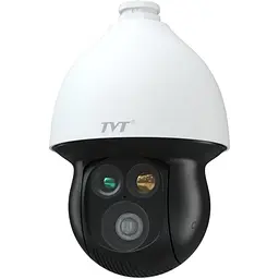 Тепловізійна IP-відеокамера TVT TD-5635E1-VT2(PE/432/VL30/25mm) Thermal 384*288 f=25mm Optical PTZ 4Mp f=4.8-154mm (77-00457)