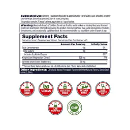 Магній KAL (Energy Powder) - 153 г, ананас, для м’язів і нервової системи - мініатюра 2