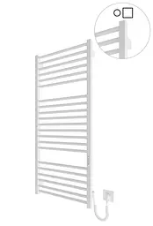 Електрична рушникосушарка HF Derby 1170x530 white matte 6.1.0404.06.WM, Білий матовий, універсальне (коннектор), Електронний