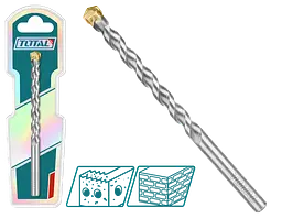 Свердло по бетону TOTAL TAC261215 12x150мм (7090231)
