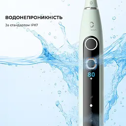 Електрична зубна щітка Oclean X Pro 20 Set Electric Toothbrush Green - мініатюра 5