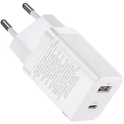 Зарядний пристрій Baseus Super Si Pro C+U 30W White (CCSUPP-E02) - мініатюра 3