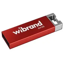 Флеш накопичувач USB 64Gb Wibrand Chameleon Red USB 2.0 (WI2.0/CH64U6R)