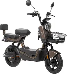 Електроскутер Двомісний Corso Raven (800W; 60V/20Ah) Коричневий