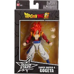 Фігурка анімаційного персонажа Bandai Dragon Ball Stars Poseable Супер Сайян 4 Годжета (123832) - мініатюра 3