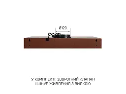 Витяжка пласка Minola HPL 633 BR - мініатюра 12