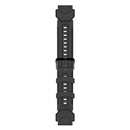 Силіконовий ремінець для Смарт-годинника Kospet Tank M1, M1 Pro Black (19590) - мініатюра 3