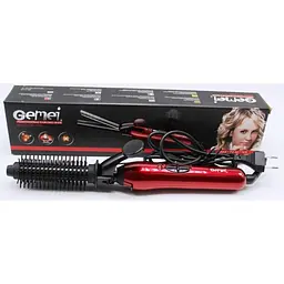 Плойка GEMEI GM-2906 з насадкою щіткою, керамічне покриття, щипці для завивки волосся - мініатюра 4