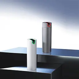 Розумний термос Qujia Pure Titanium Smart Thermos Cup 450ml Grey - мініатюра 2