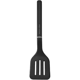 Лопатка з прорізами KitchenAid Classic, 34 см, чорний (KHH002OHOBEG) - мініатюра 1