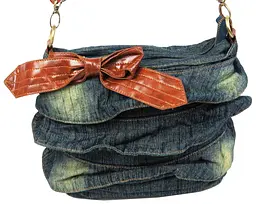 Жіноча джинсова сумка Fashion Jeans6012 Темно-синя - мініатюра 2