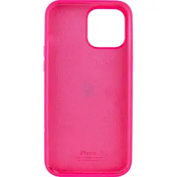 Чохол Silicone Case для Apple iPhone 15 Plus Barbie Pink AA [92807] - мініатюра 2