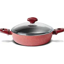 Сотейник з кришкою TVS DADA Induction 24 см з двома ручками