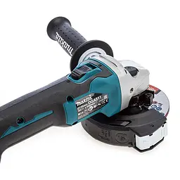 Шліфмашина кутова акумуляторна Makita DGA511Z (125 мм, 3000-8500 об/хв, BL, LXT, без акумуляторів та зарядного пристрою) - мініатюра 4