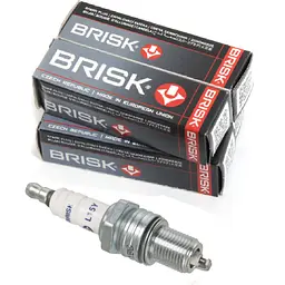 Свічка запалювання Brisk Classic L15Y.4К Зазор 0.8 мм Ключ 21 Довга (ВАЗ 2101-07 Таврія Сенс) 1312 - мініатюра 2