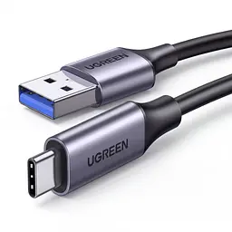 Кабель UGREEN US187 USB-A - USB-C USB 3.0 3 А 1 м темно-сірий (30533)