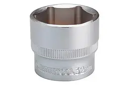 Головка торцева шестигранна Intertool 32мм x 1/2" матова - мініатюра 2