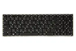 Клавіатура для ноутбука ASUS X553MA, X554LA чорний, без фрейму