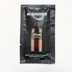 Шампунь для волосся Mr. Scrubber Hair Care Elixir Keratin Deep Cleansing з кератином пробник 10 мл