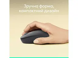 Миша Logitech M196 Bluetooth Grey (910-007459) - мініатюра 2