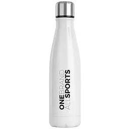 Пляшка Nutrend Stainless Steel Bottle 2021 750 мл white (8594014860757) - мініатюра 2