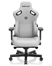 Крісло для геймерів Anda Seat Kaiser 3 Size L Fabric Grey (AD12YDC-L-01-G-PV/F) - мініатюра 2