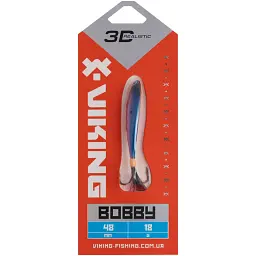 Бокоплав Viking Fishing Bobby 48mm 18.0g #01 Blue Glam - мініатюра 2