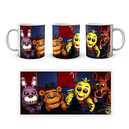 Кружка GeekLand Five Nights At Freddys П'ять ночей з Фредді Четверо аніматроніків FN.02.388 - мініатюра 4