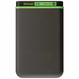 Зовнішній жорсткий диск Transcend HDD 2.5" USB 2TB StoreJet 25M3 Iron Gray Slim (TS2TSJ25M3S) - мініатюра 2