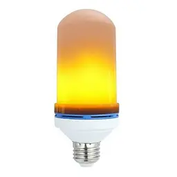 Лампа LED Flame Bulb з ефектом полум'я вогню E27 - мініатюра 2