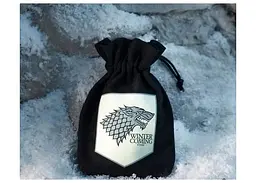 Мішечок для кубиків Q-Workshop Game of Thrones. Stark Dice Pouch (GOT/POU/00190166/2025/1/S) - мініатюра 2